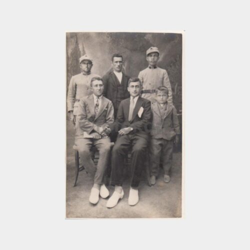 1929 Stüdyo Asker ve Baylar Fotoğraf