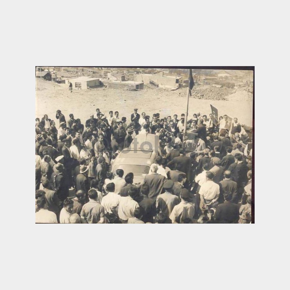 1968 Adalet Partisi Gültepe Mitingi Fotoğraf