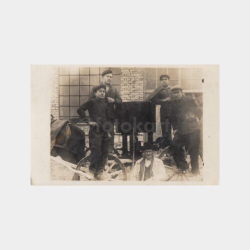 1935 At Arabası - Sanat Okul Öğrenci Fotoğraf