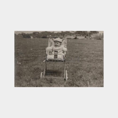 1960 Çocuk Arabası Konulu Fotoğraf