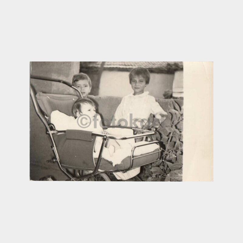 1959 Çocuk Arabası Konulu Fotoğraf