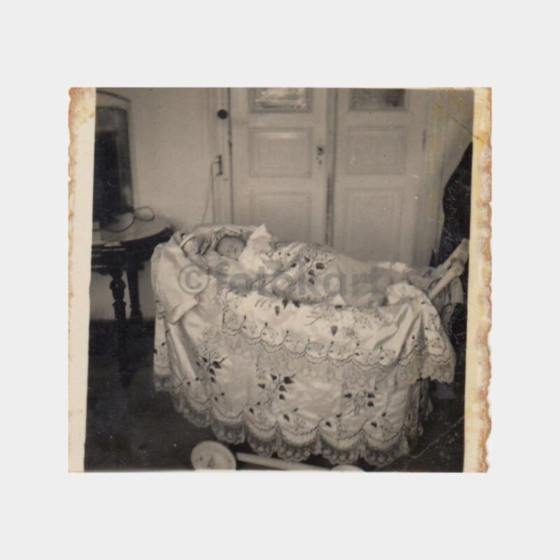 1950 Çocuk Bebek Arabası Fotoğraf