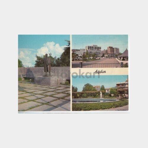 1972 Aydın Şehirden 3 Görünüş Kartpostal