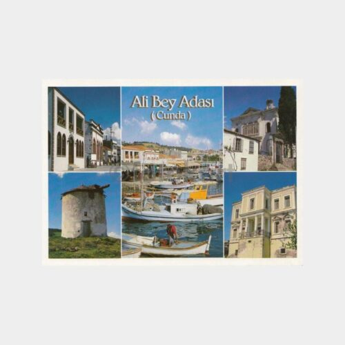 1990 Ayvalık Alibey Adası Cunda Kartpostal