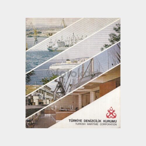 1976 Türkiye Denizcilik Kurumu Tebrik Kartı