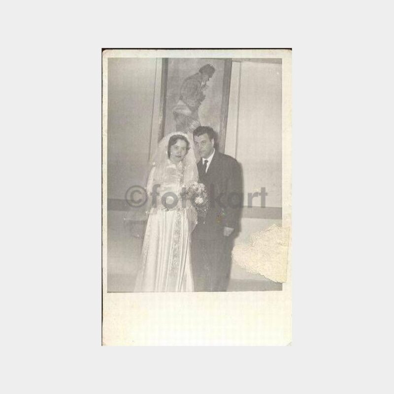 1958 Rekor Foto - Yeni Evli Çift Fotoğraf
