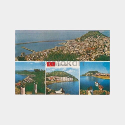 1980 Giresun 4 Görünüş Konulu Kartpostal