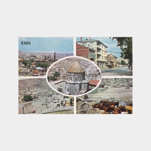 1975 Kars Şehirden 5 Değişik Görünüş Kartpostal