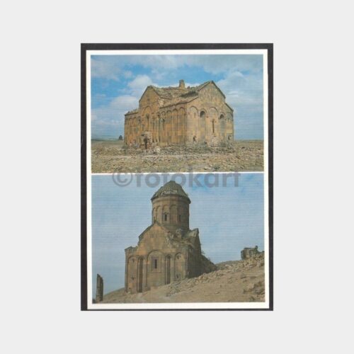 1980 Kars Ani Harabeleri Görünüş Kartpostal
