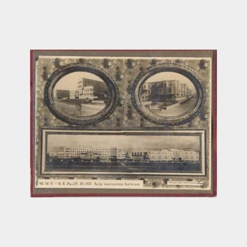 1931 Milli Savunma Açılış Merasimi Hatırası Fotoğraf