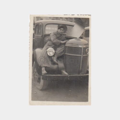 1940 Eski Otomobil Konulu Fotoğraf