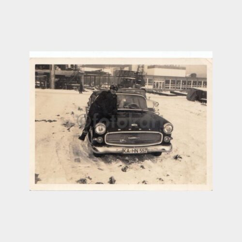 1960 Eski Otomobil - Opel Konulu Fotoğraf