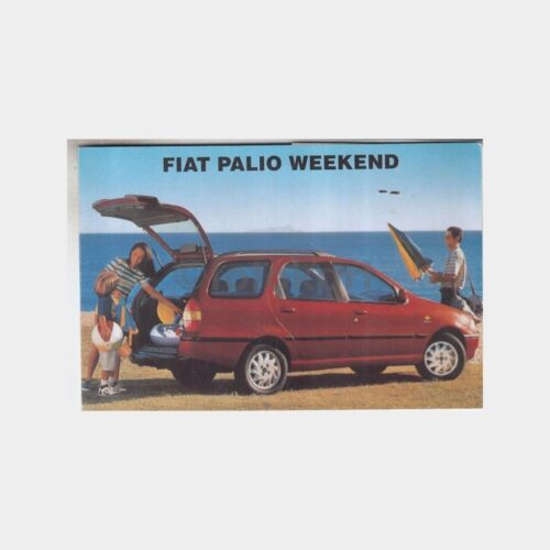 1999 Fiat Palio Otomobil Konulu Tebrik Kartı