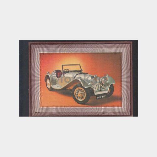 1980 Klasik Otomobil Konulu Tebrik Kartı