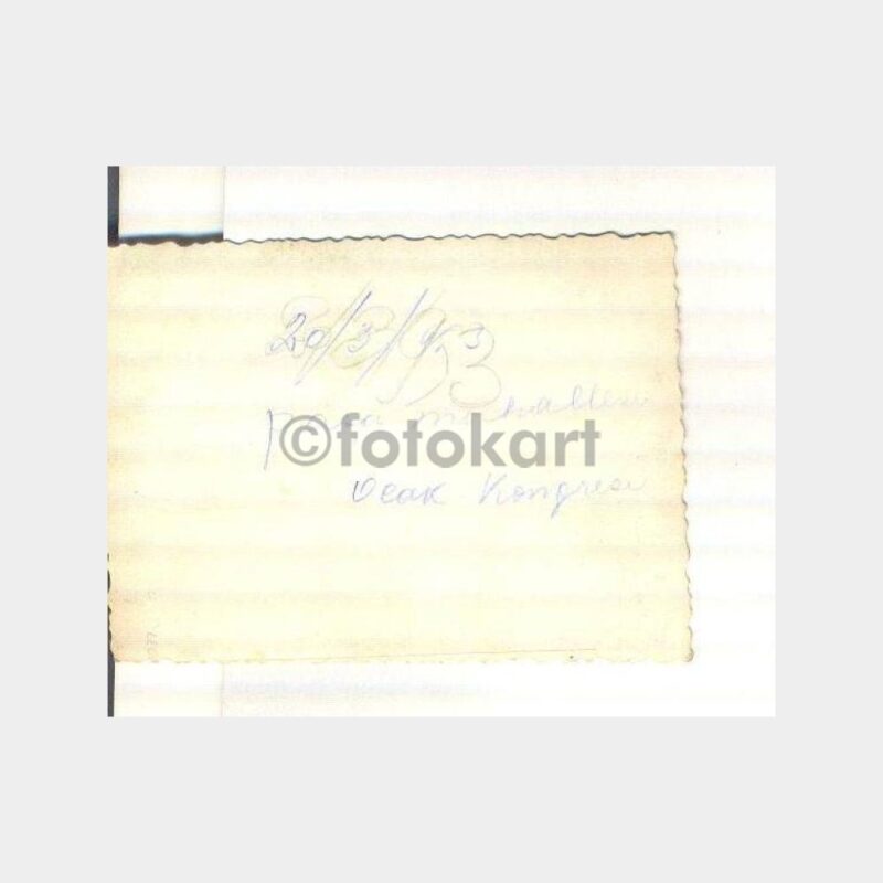 1953 Paşa Mahalle Ocak Kongre Topluluk Fotoğraf - Görsel 2