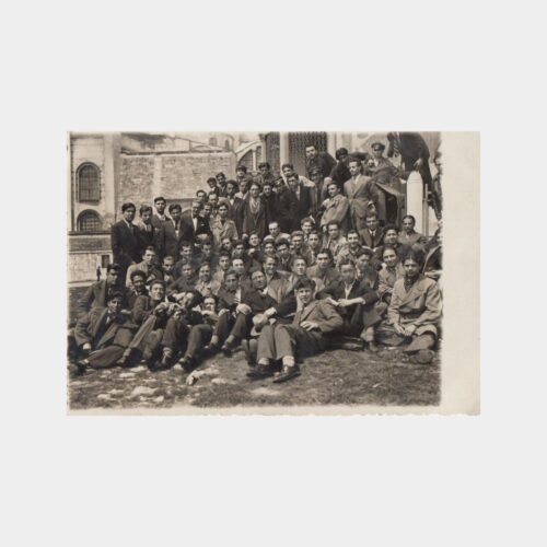 1936 Haydarpaşa Lisesi Konulu 2 Adet Fotoğraf