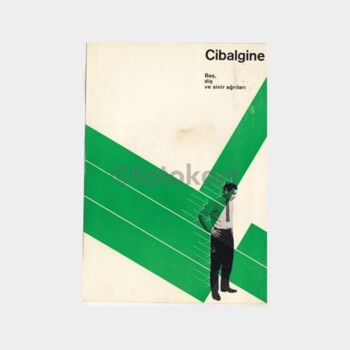 Ciba İlaç Tanıtımı Posta Damgalı Kartpostal