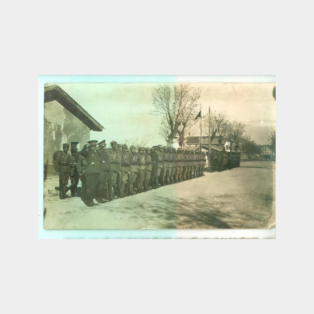 1934 Askeri Birlik Karşılama Töreni Fotoğraf