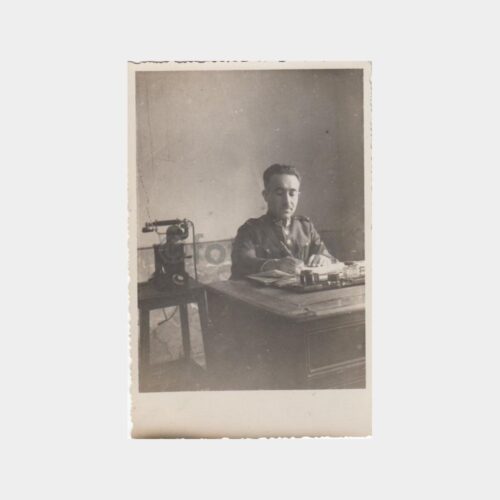1934 Askeri Komutan -Telefonlu- Fotoğraf