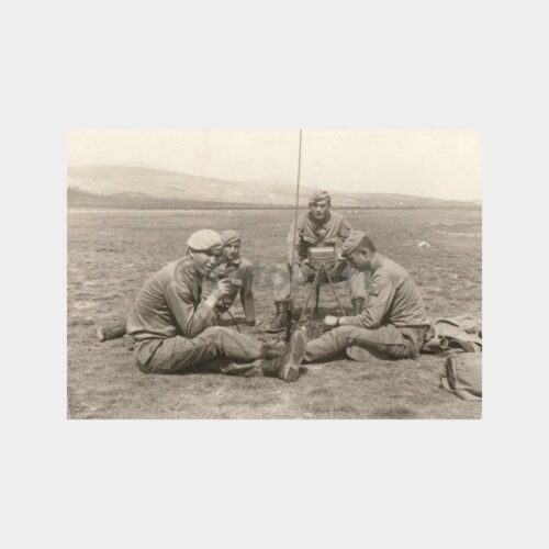 1966 Askeri Telsiz Birlik Konulu Fotoğraf