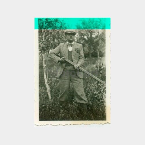 1940 Avcı Konulu Fotoğraf