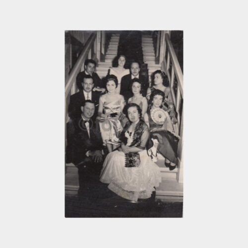 1956 Balo Tören Kutlama Gününden Hatıra Fotoğraf