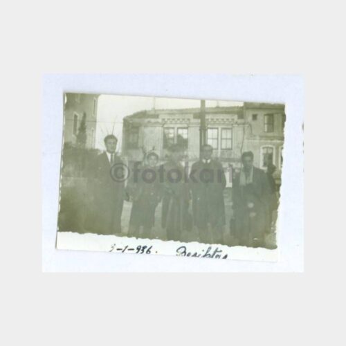 1936 Beşiktaş Öğrenci Grup Görünüş Fotoğraf