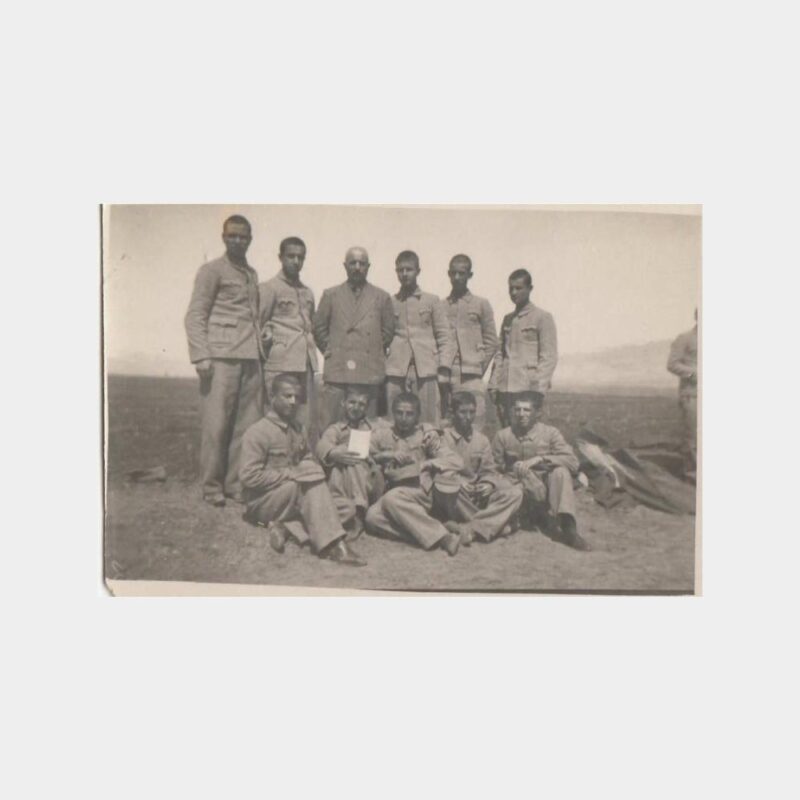 1943 Çorum Asker Grup 3 Adet Fotoğraf