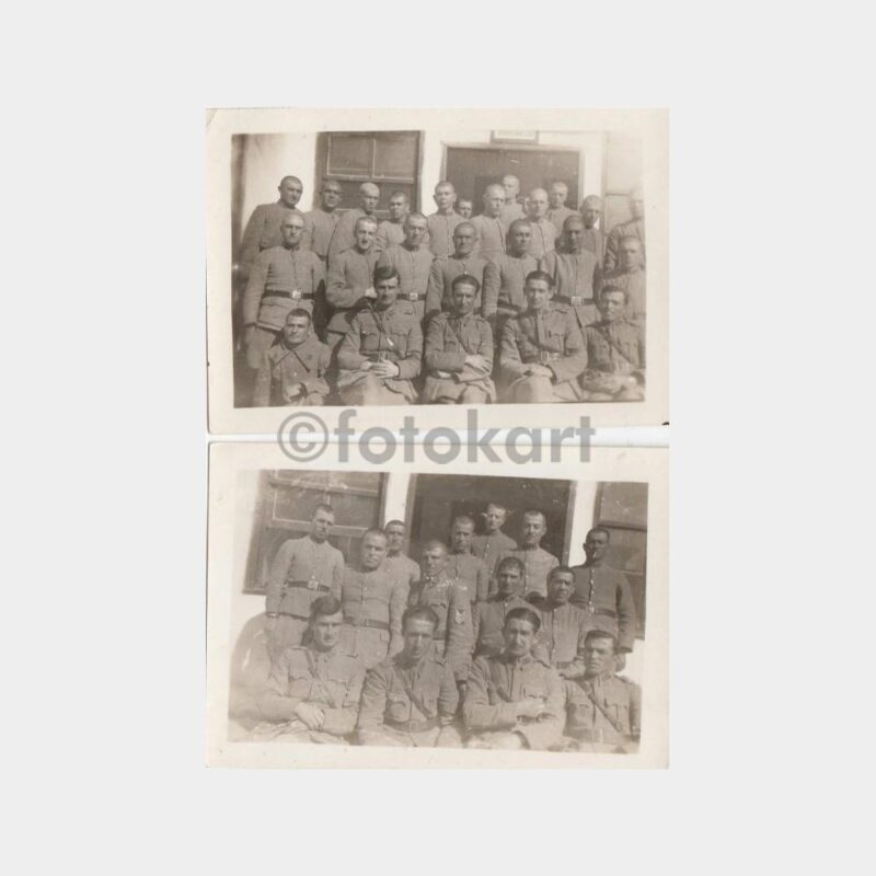 1943 Çorum Asker Grup 3 Adet Fotoğraf - Görsel 2