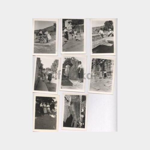 1954 Efes Gezisi Konulu Fotoğraflar (8 Adet)