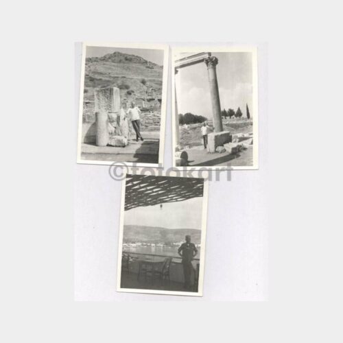 Efes Harabeleri Konulu 3 Adet Fotoğraf