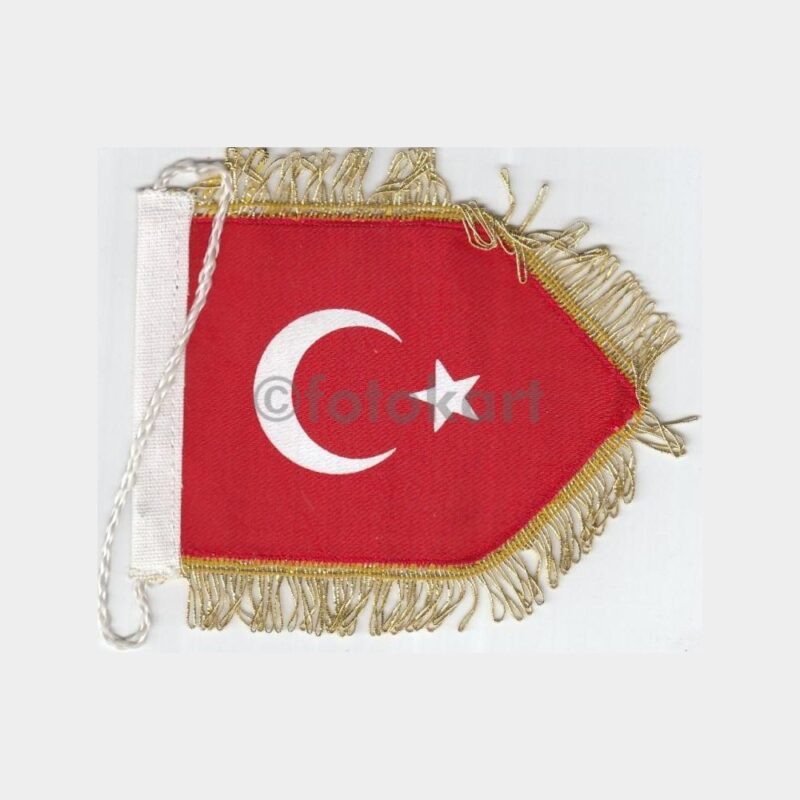 1976 Türkiye Hentbol Federasyonu Flama Bayrak - Görsel 2