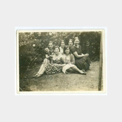 1930 Genç Kızlar Grup Fotoğraf