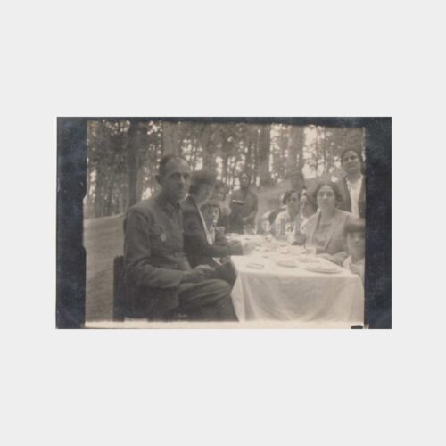 1935 Grup Piknik Gezi Hatırası Fotoğraf