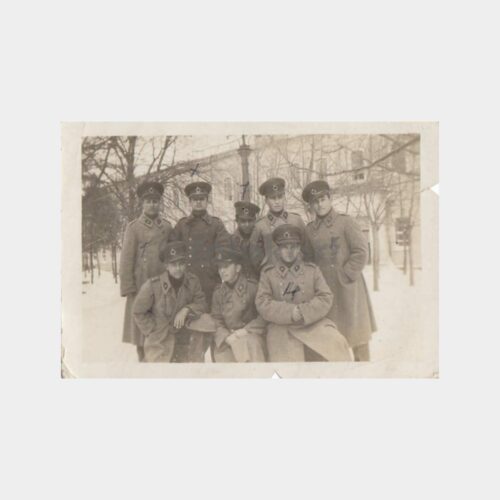 1934 Harbiye 1. Sınıf Öğrencileri Grup Konulu Fotoğraf