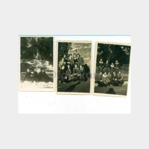 1936 Hayriye Lisesi Konulu 3 Adet Fotoğraf