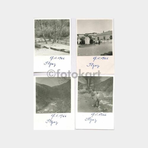 1966 Ilgaz Konulu 4 Adet Fotoğraf
