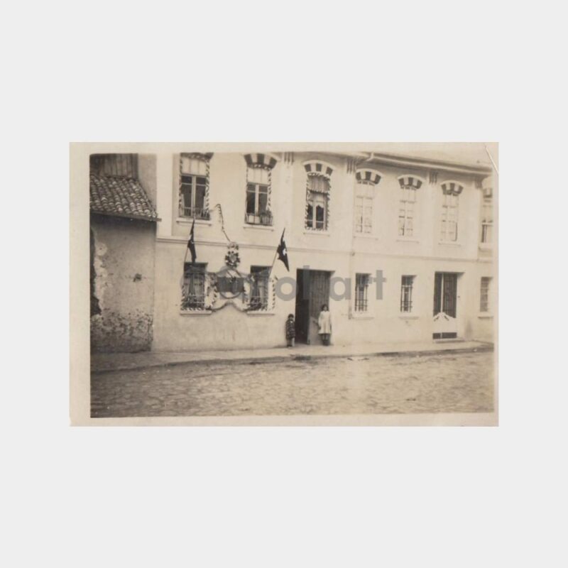 1940 İlkokul Binası Konulu Fotoğraf