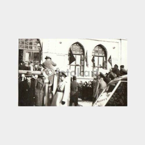 1940 İnönü Karşılama Töreni Konulu Fotoğraf