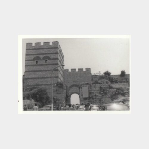 1970 İstanbul Surları Konulu Fotoğraf