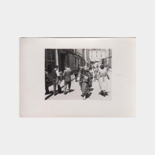 1940 Karadeniz Çarşı Görünüş 3 Adet Fotoğraf