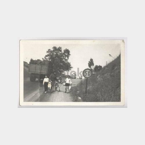 1960 Karayolu Konulu Fotoğraf