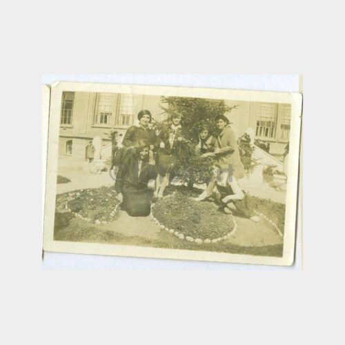 1930 Kız Lisesi Öğrenciler Görünüş Fotoğraf