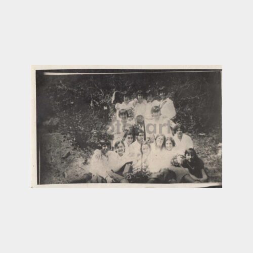 1933 Kız Öğrenciler Grup Gezisi Fotoğraf