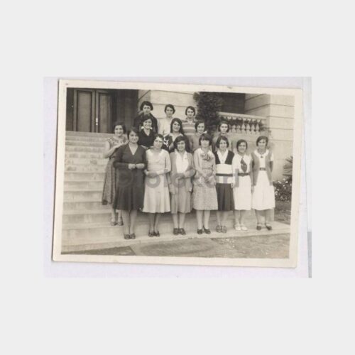 1940 Kız Sanat Okulu Öğrenciler Fotoğraf
