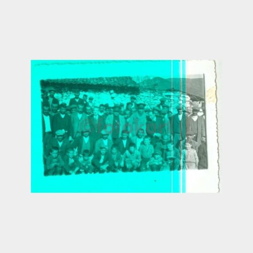 1928 Köy Ziyareti Grup Hatıra Fotoğraf