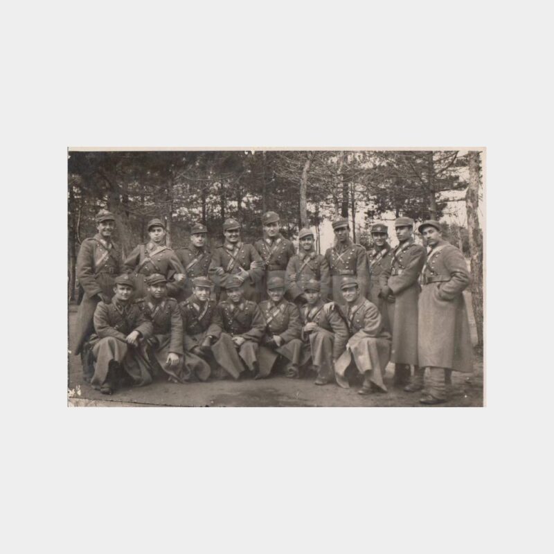1935 Levazım Askerleri Grup Fotoğraf