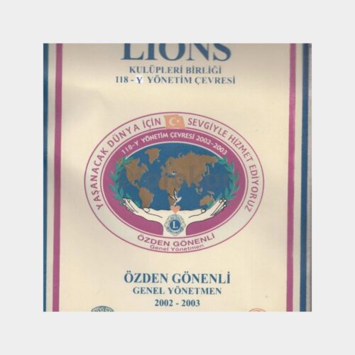 2002 Lions Flaması (118-Y)