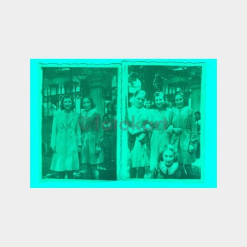 1930 Liseli Kızlar Grup Fotoğraf (4 Adet)