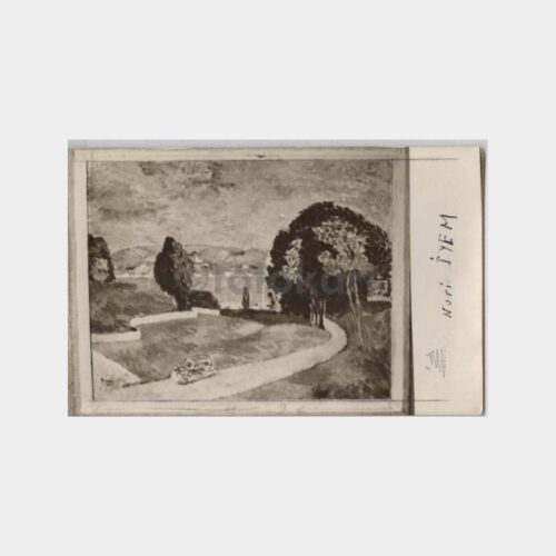 Ressam Nuri İyem Tablo Fotoğraf